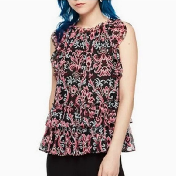 Kate spade chiffon blouse, like new - Picture 4 of 5